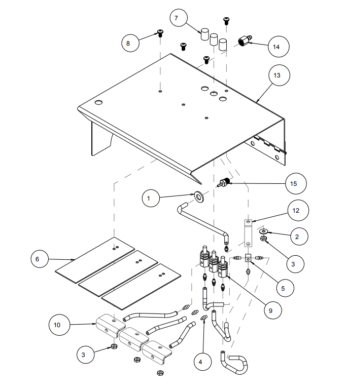 Section 04 Diagram and Parts List for GP6-6 170553 MK Diamond Workbench